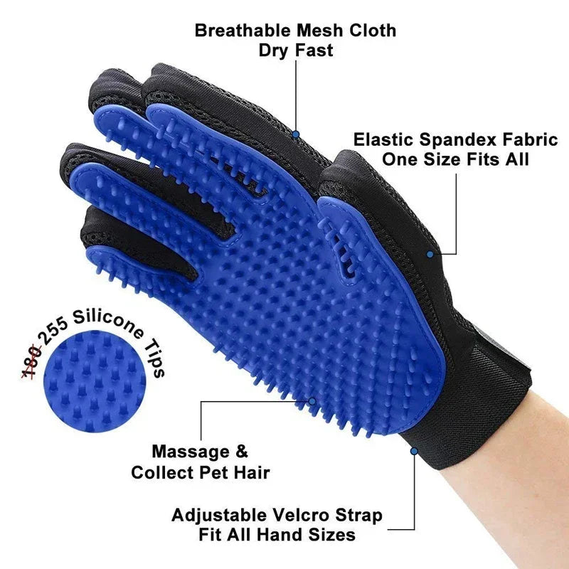 Skogra™ Silicone Pet Grooming Glove