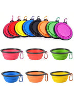 Skogra™ Collapsible Dog Travel Bowl 2-in-1