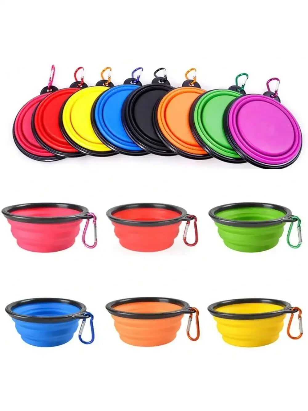 Skogra™ Collapsible Dog Travel Bowl 2-in-1