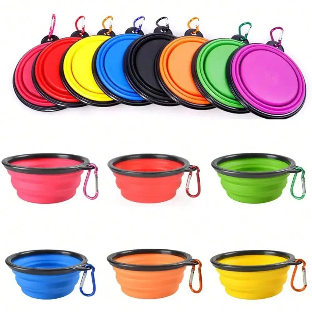 Skogra™ Collapsible Dog Travel Bowl 2-in-1