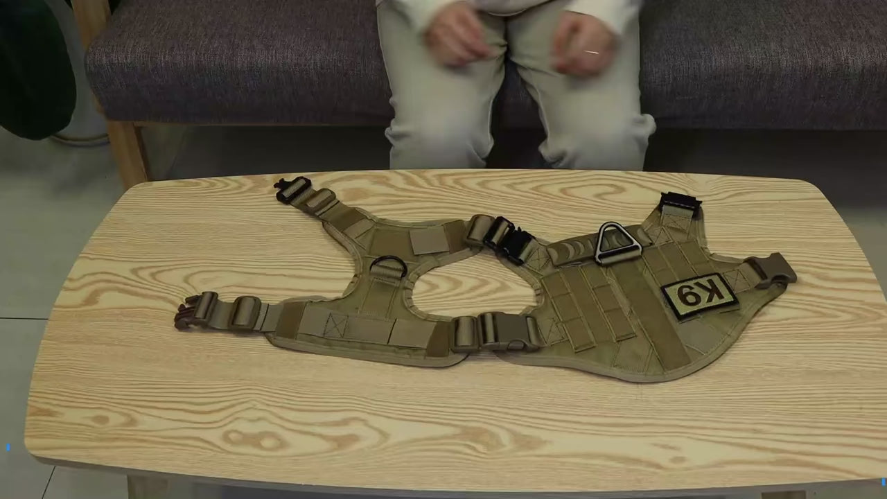 Skogra™ Tactical Dog Harness Set